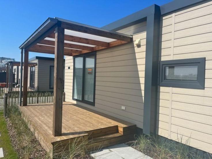 Moderne Chalet Met Airco In Blankenberge Exterior foto